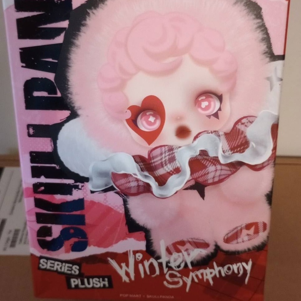 Skull Panda Winter Symphony Plush Toy